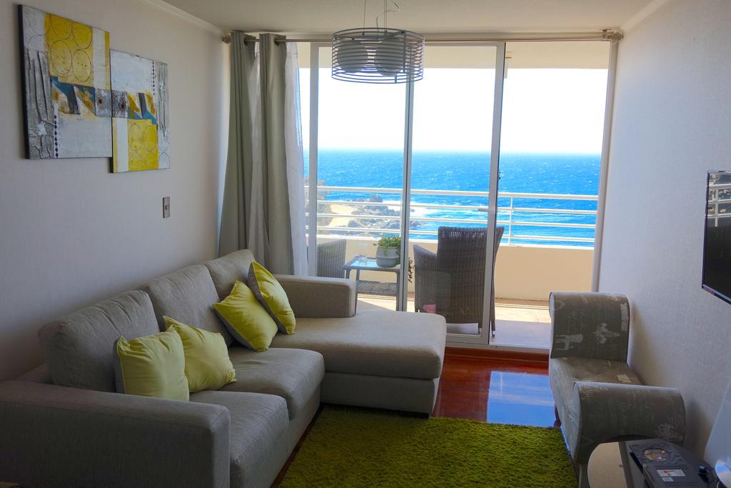 Vista Y Mar Apartamento Valparaíso Exterior foto